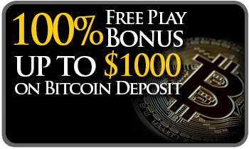 100 Free Play Bonus Up To 1000 On Bitcoin Deposits - 