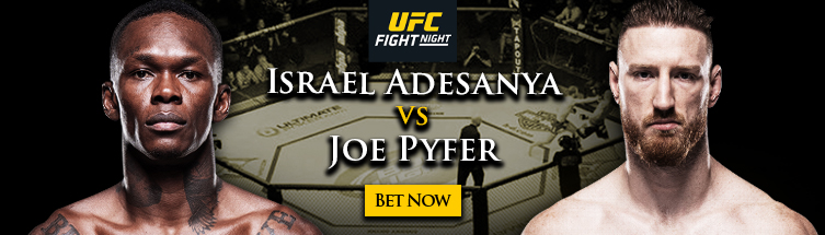 Bet on UFC Fight Night: Adesanya vs. Pyfer Online