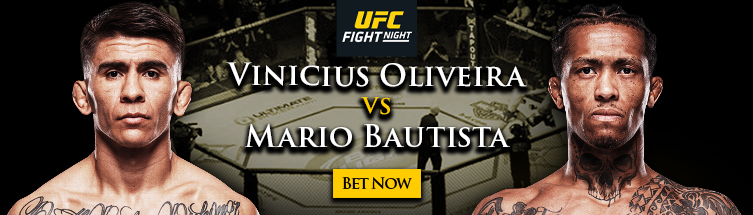 UFC Fight Night: Bautista vs. Oliveira Betting