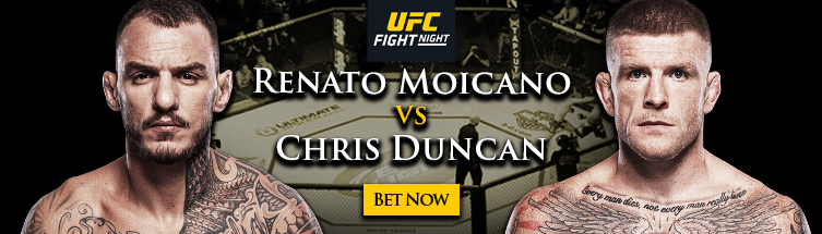 Bet on UFC Fight Night: Moicano vs. Duncan Online