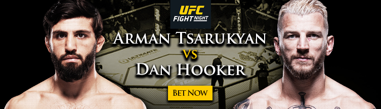 Bet on UFC Fight Night: Tsarukyan vs. Hooker Online